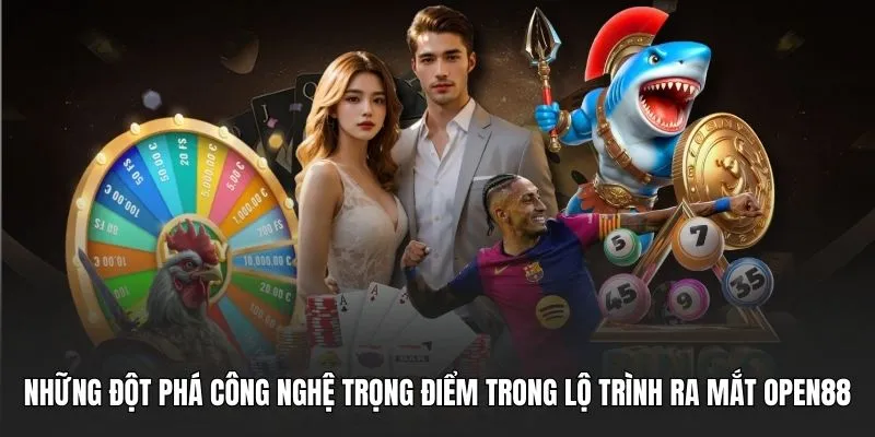 Những đột phá công nghệ trọng điểm trong lộ trình ra mắt OPEN88